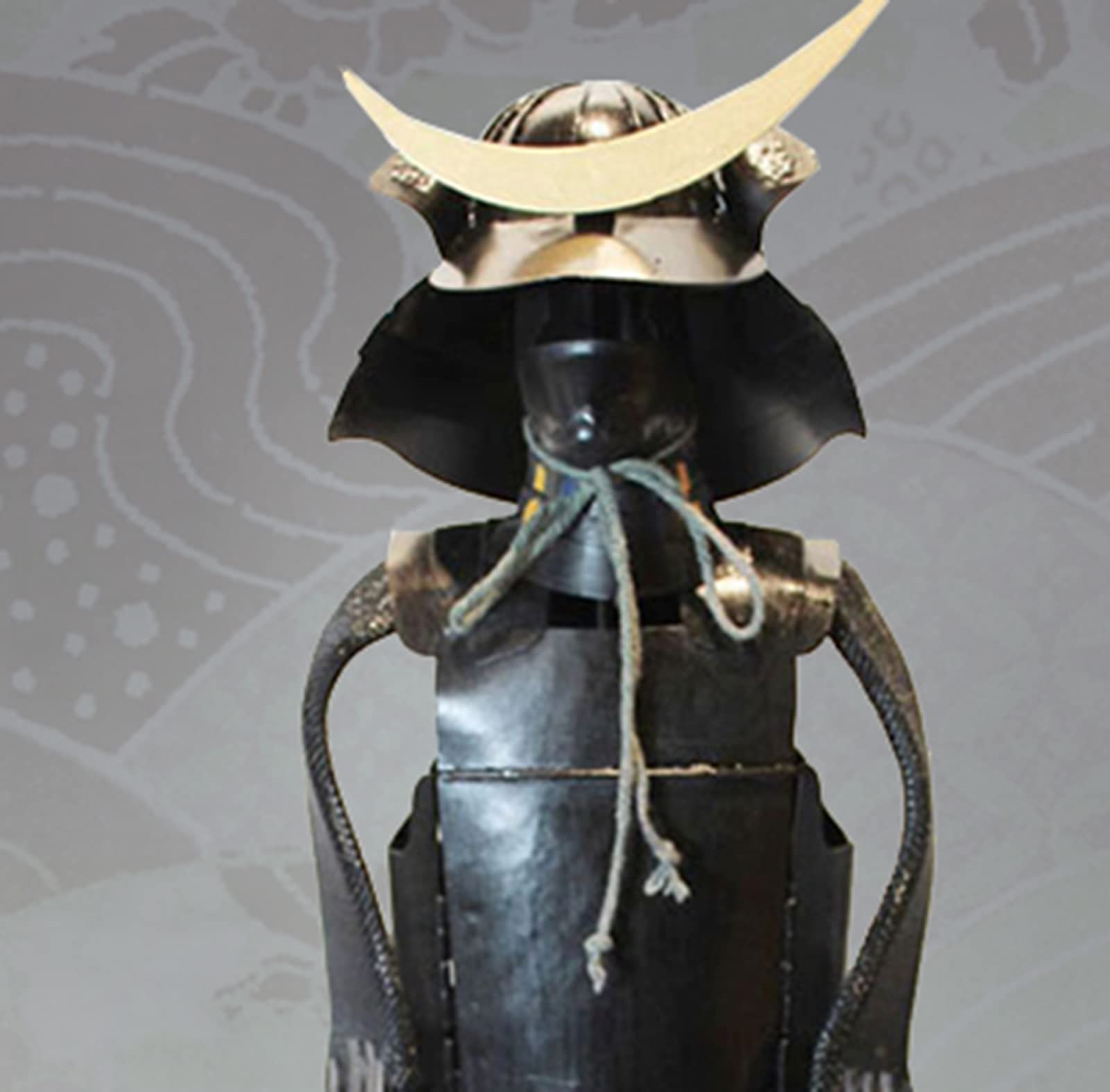 Amazon.co.jp: 日本の武士の鎧の彫像の彫刻、ヴィンテージ伊達政宗の鎧